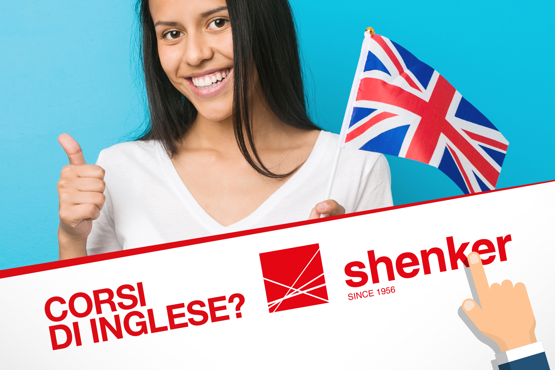 Shenker. Banner corsi di inglese